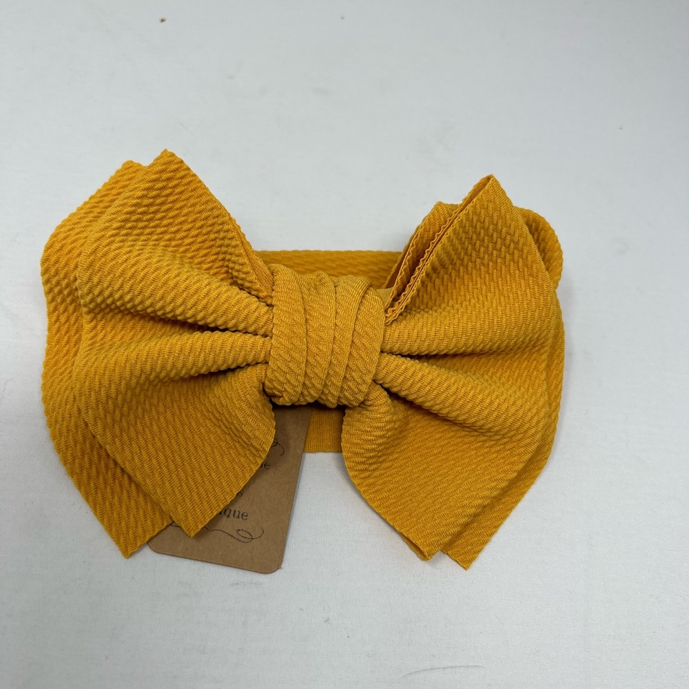 Girl bow headband